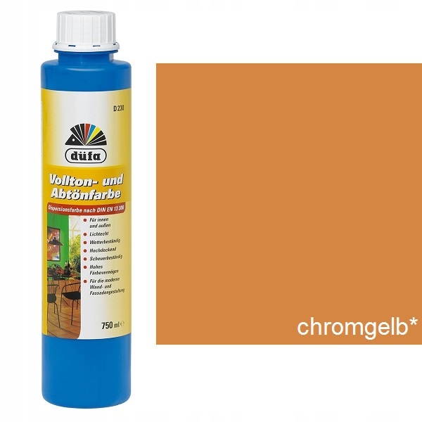 

Dufa Pigment do Farb i Tynków 0,75 l Żółty Chrom