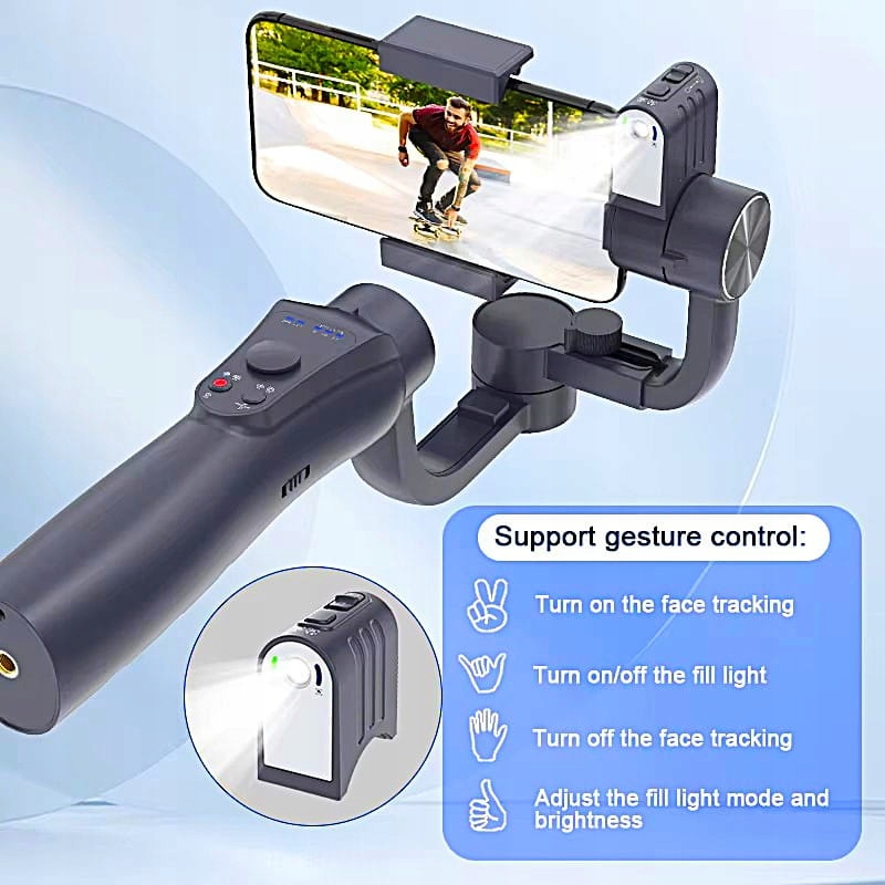 Moduł Do Śledzenia Ruchu AI Tracker Stabilizator Obrazu Gimbal S5Pro v7 Kolor czarny