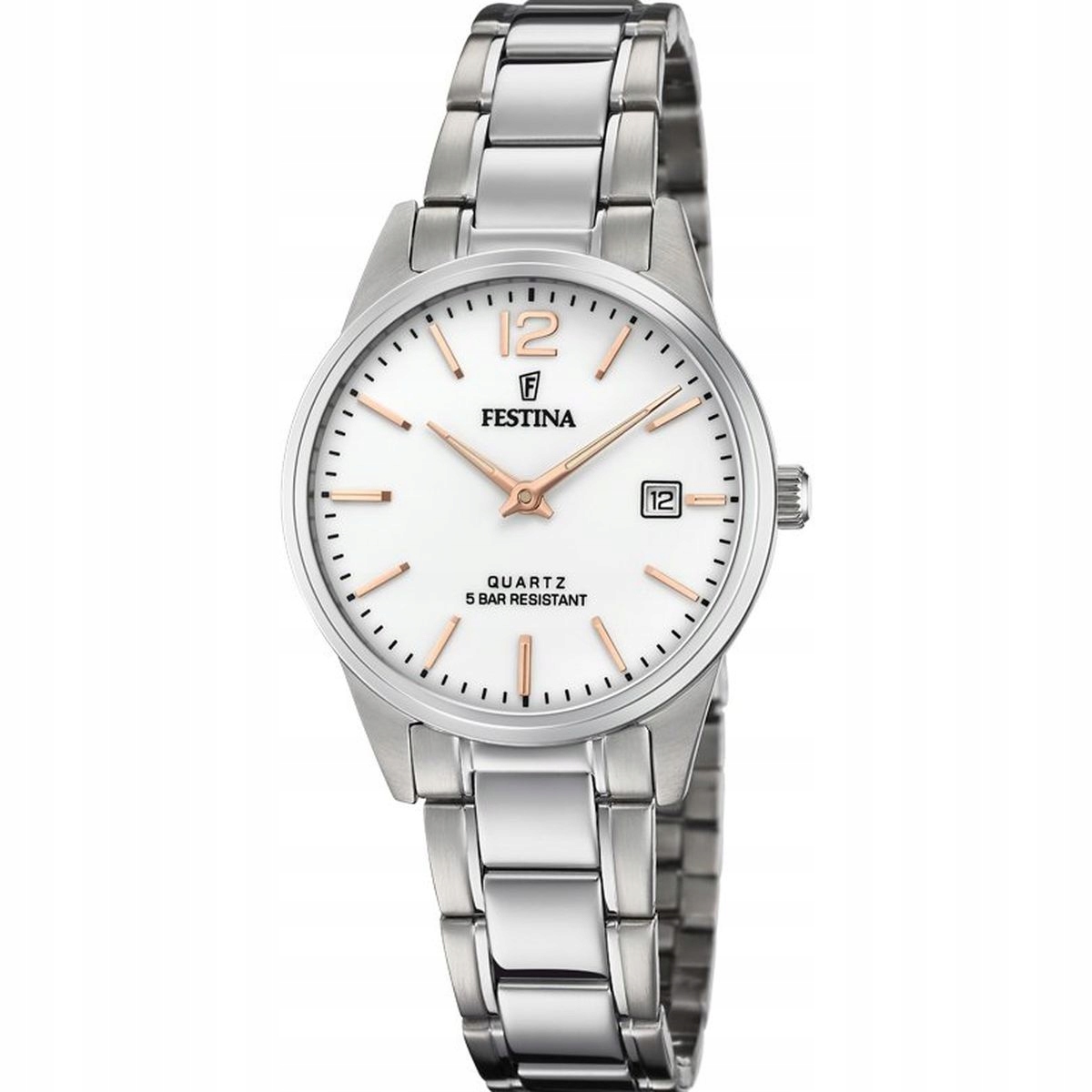 Hodinky Festina s bílým ciferníkem na náramku 20509/2 Classic