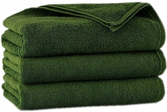 

Ręcznik gładki 70x140 Bawełna Zielony Kąpielowy