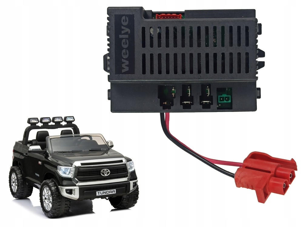 Moduł sterujący RX74-A 24V do auta na akumulator, czarny