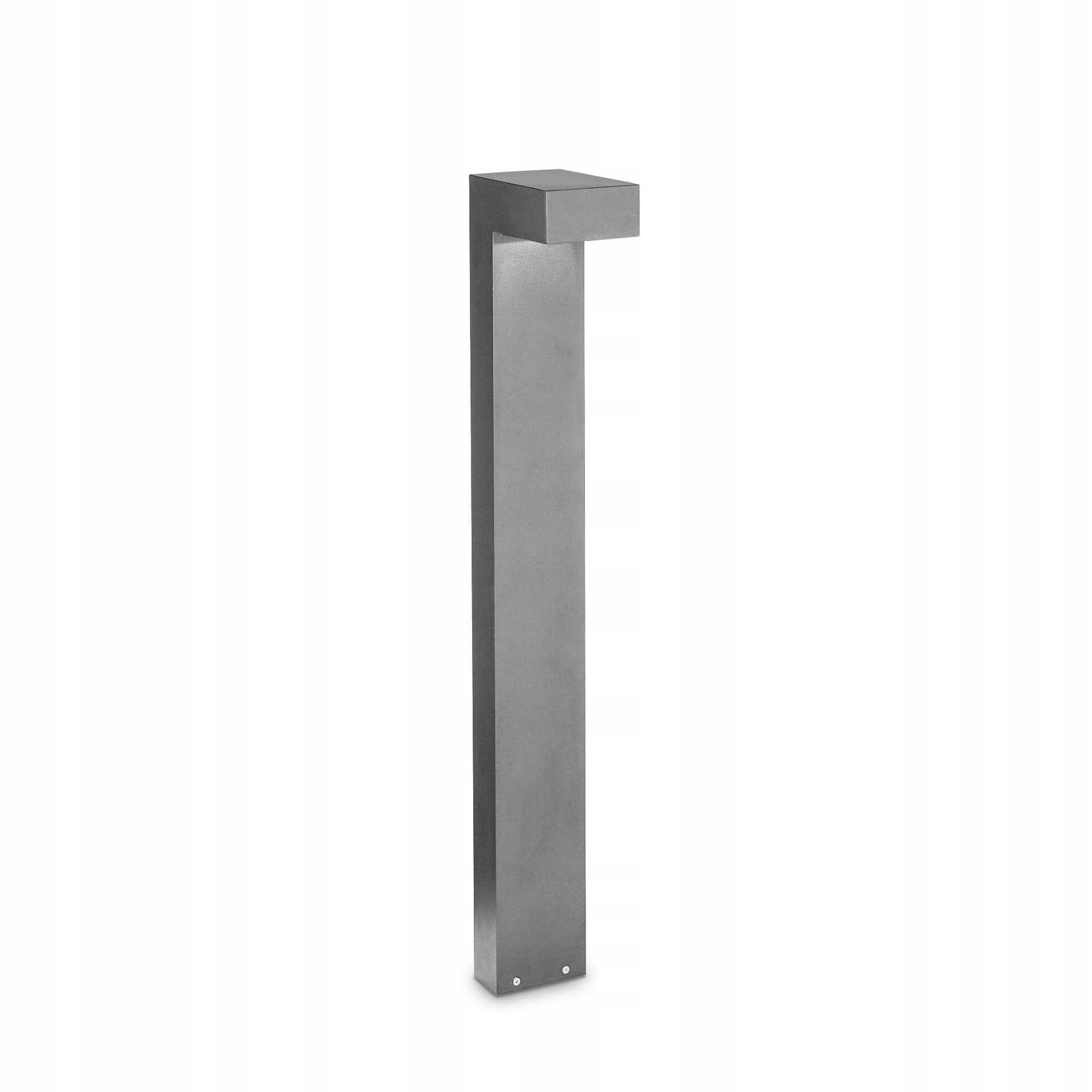 Vonkajšie stĺpikové svietidlo Ideal Lux Sirio PT2 Big Grigio 246963 GX53 1x9W