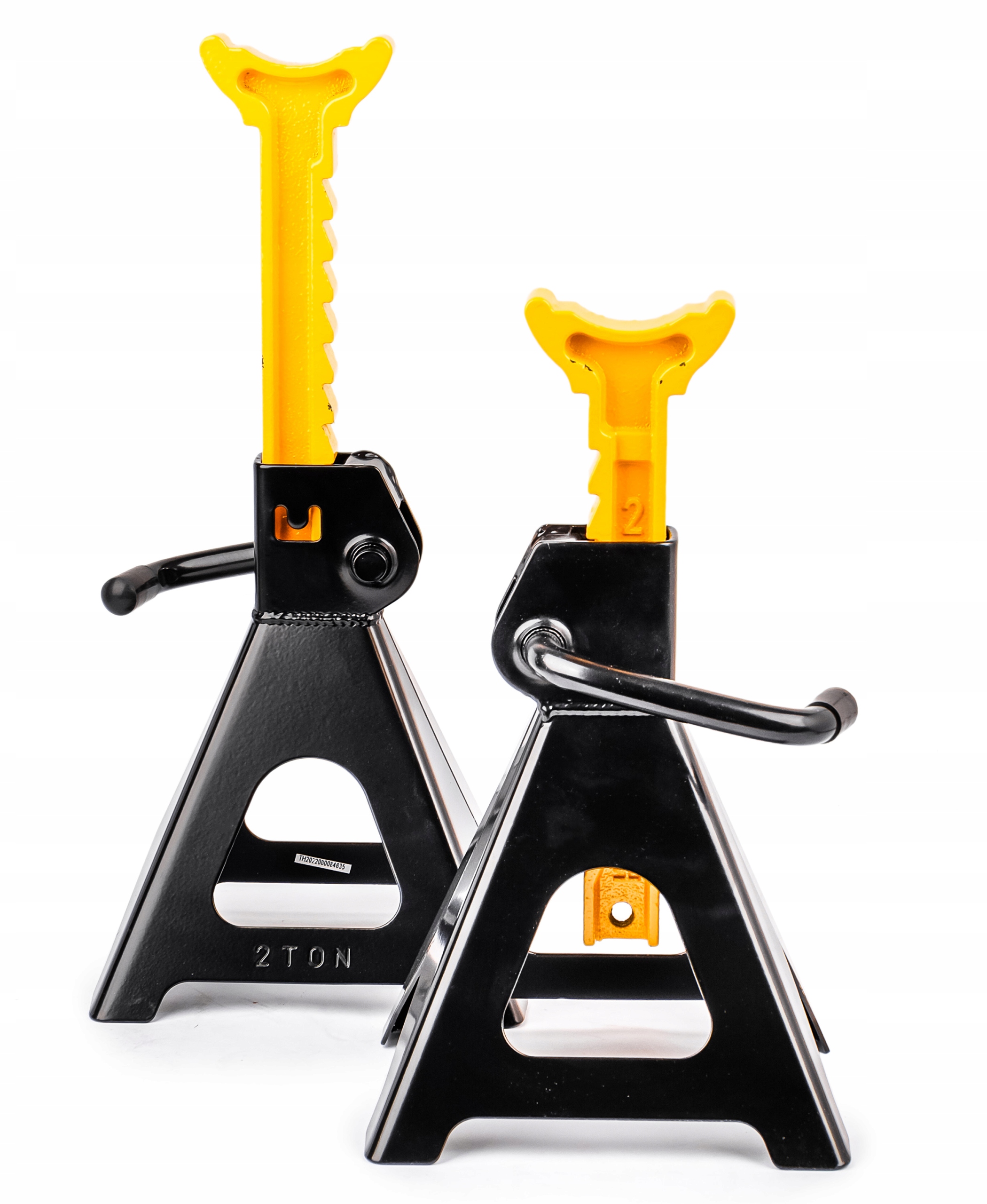 PODNOŚNIK SAMOCHODOWY LEWAREK ŻABA NISKOPROFILOWY 2 tony + KOBYŁKI 2T Maksymalna wysokość podnoszenia 330 mm