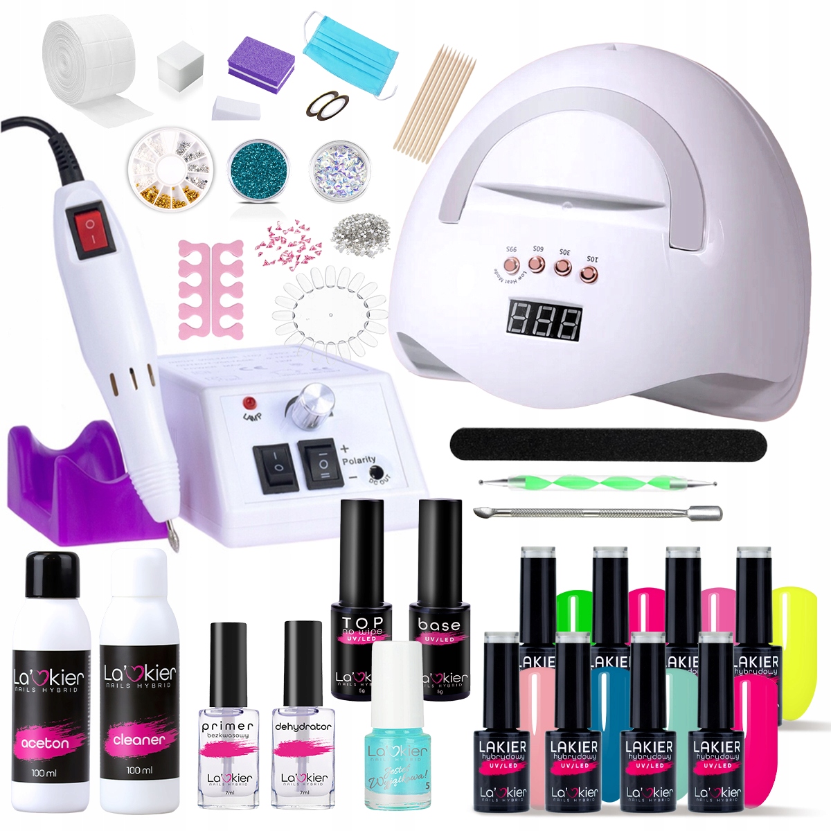 

Zestaw do hybryd La'kier lampa frezarka gratisy