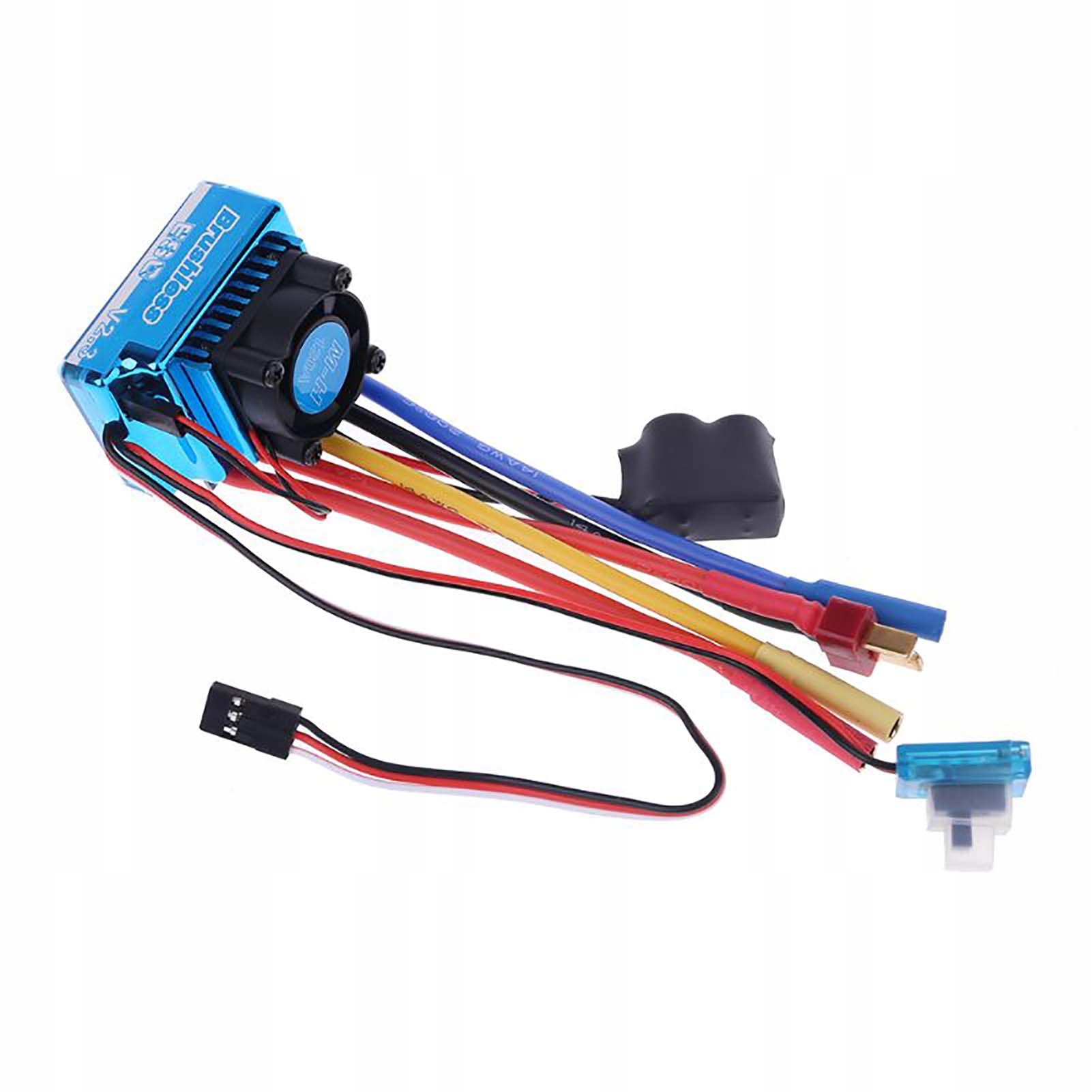 120A bezszczotkowy regulator prędkości Esc do modeli 1/8, 1/10 i 1/12