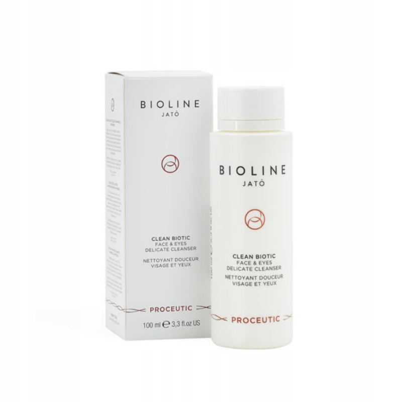 Gel na mytí obličeje/očí 3v1 Clean Biotic Face & Eyes Delicate Cleanser