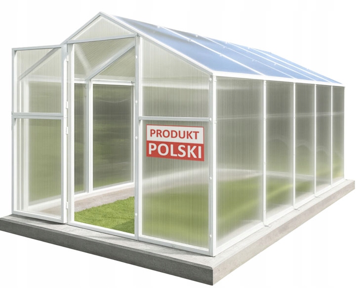Szklarnia Ogrodowa Poliwęglan 8,4m2 Tunel Ogrodowy 210X405 Ptf Polska