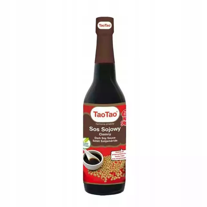 Sos sojowy ciemny TaoTao 592 ml