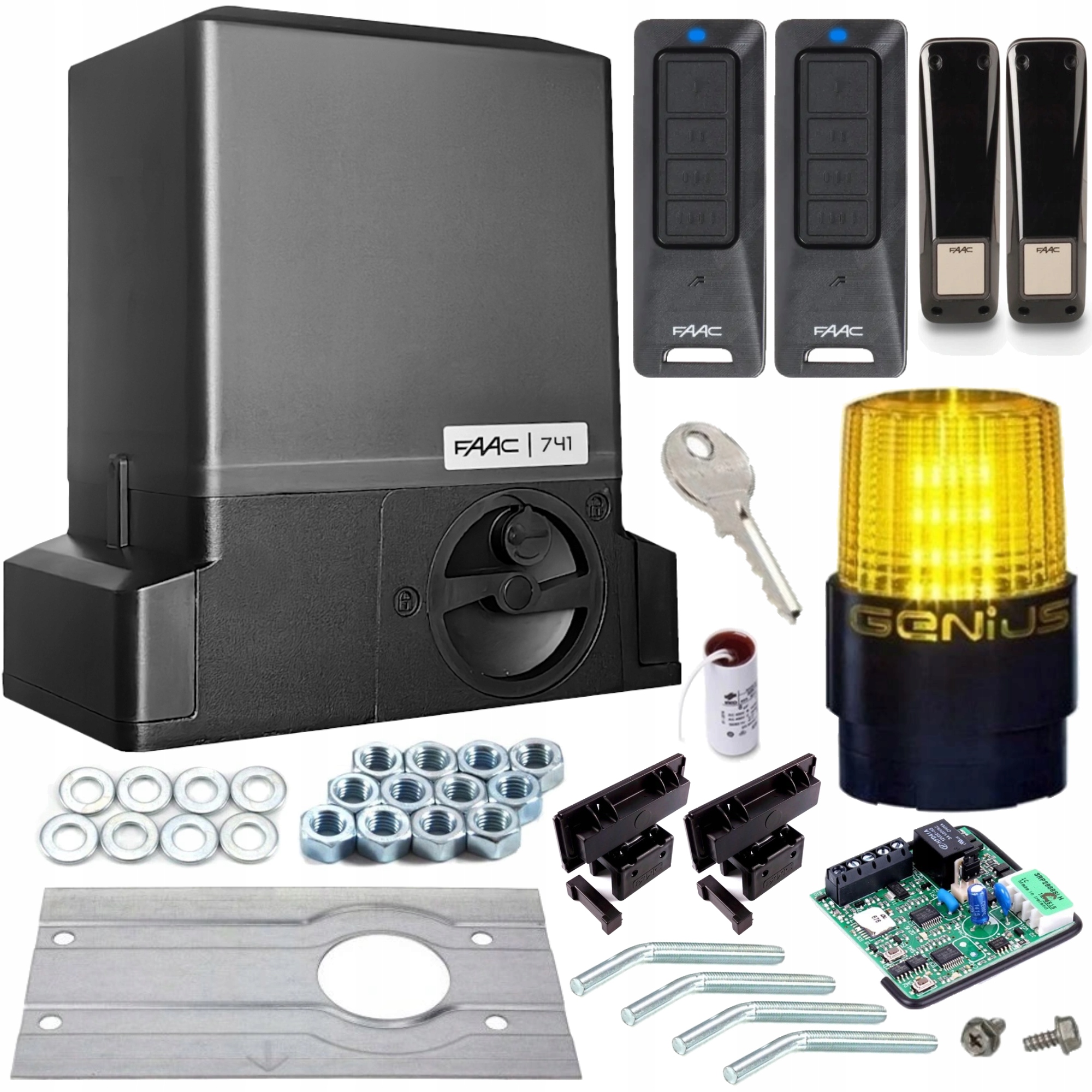 Set pohonu Faac Delta 3 741 3x Ovladač Led Lampa