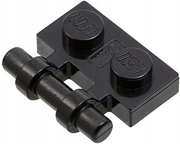 

4You Lego 2540 Płytka 1X2 Zaczep Czarny (2szt)