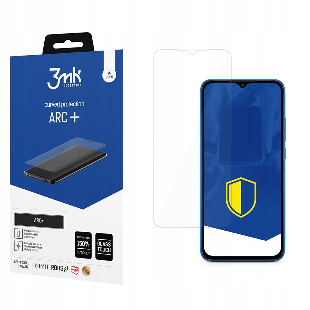 

Folia 3mk na cały ekran do Xiaomi Poco C3 3mk Arc+