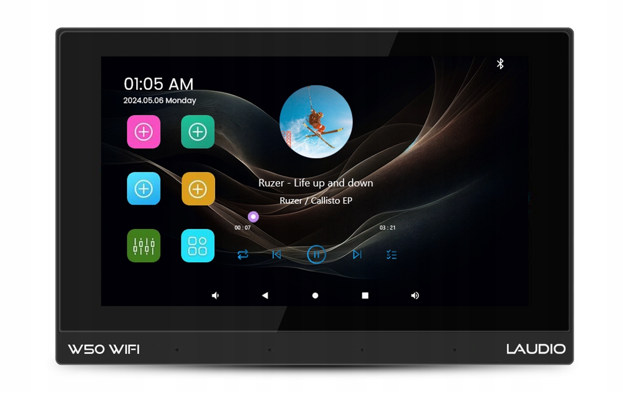 Laudio W50WIFI Internetové Podomietkové Rádio Wifi Bt 2 Zóny