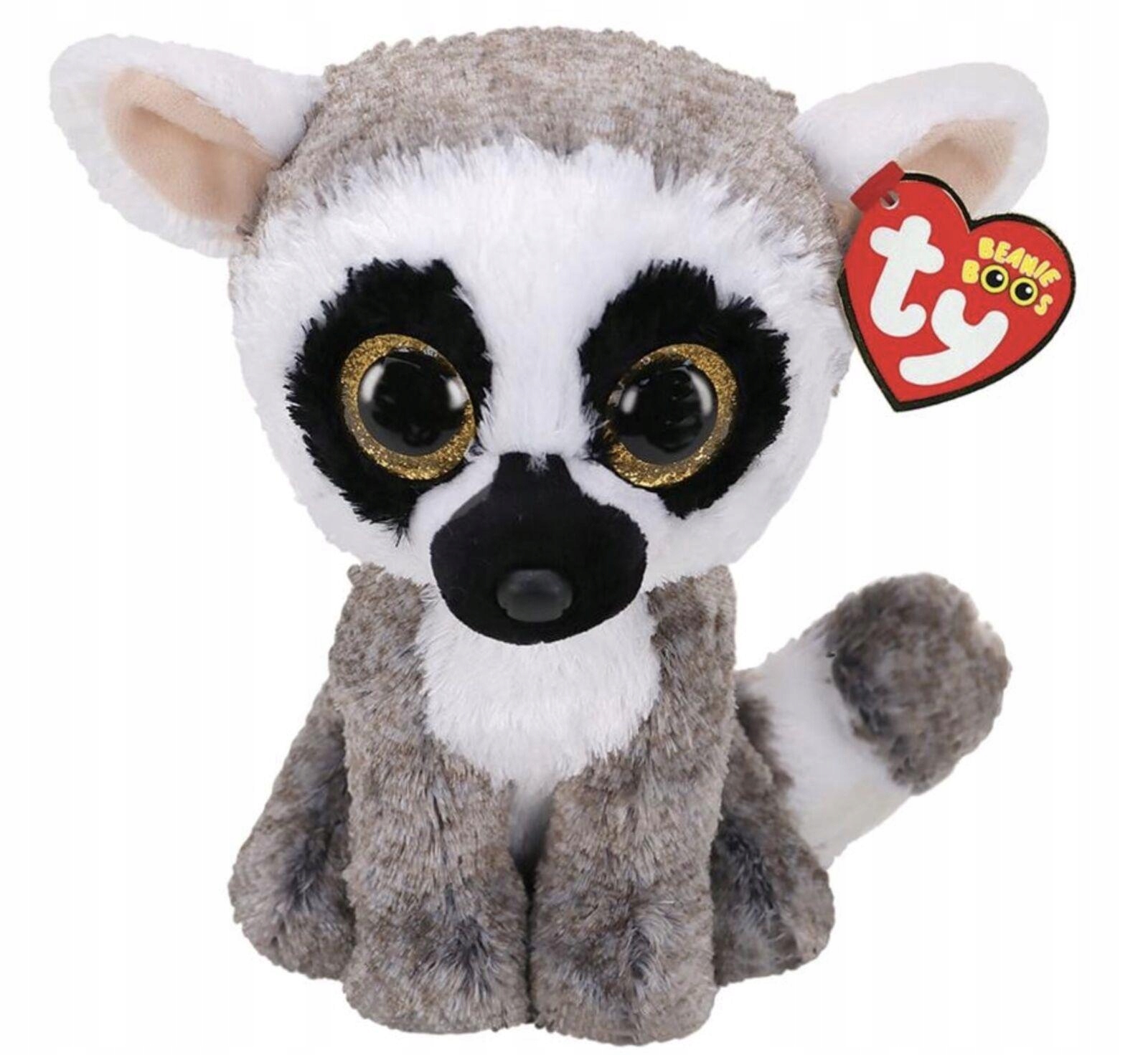 

Ty Beanie Boos Linus lemur 15cm