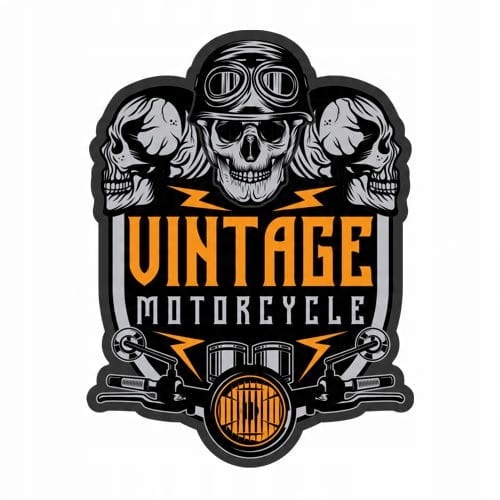 

Vintage Motorcycle naklejka
