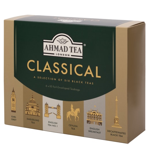 Levně Ahmad Tea Classical Sada černých čajů 60 sáčků (sáčky)