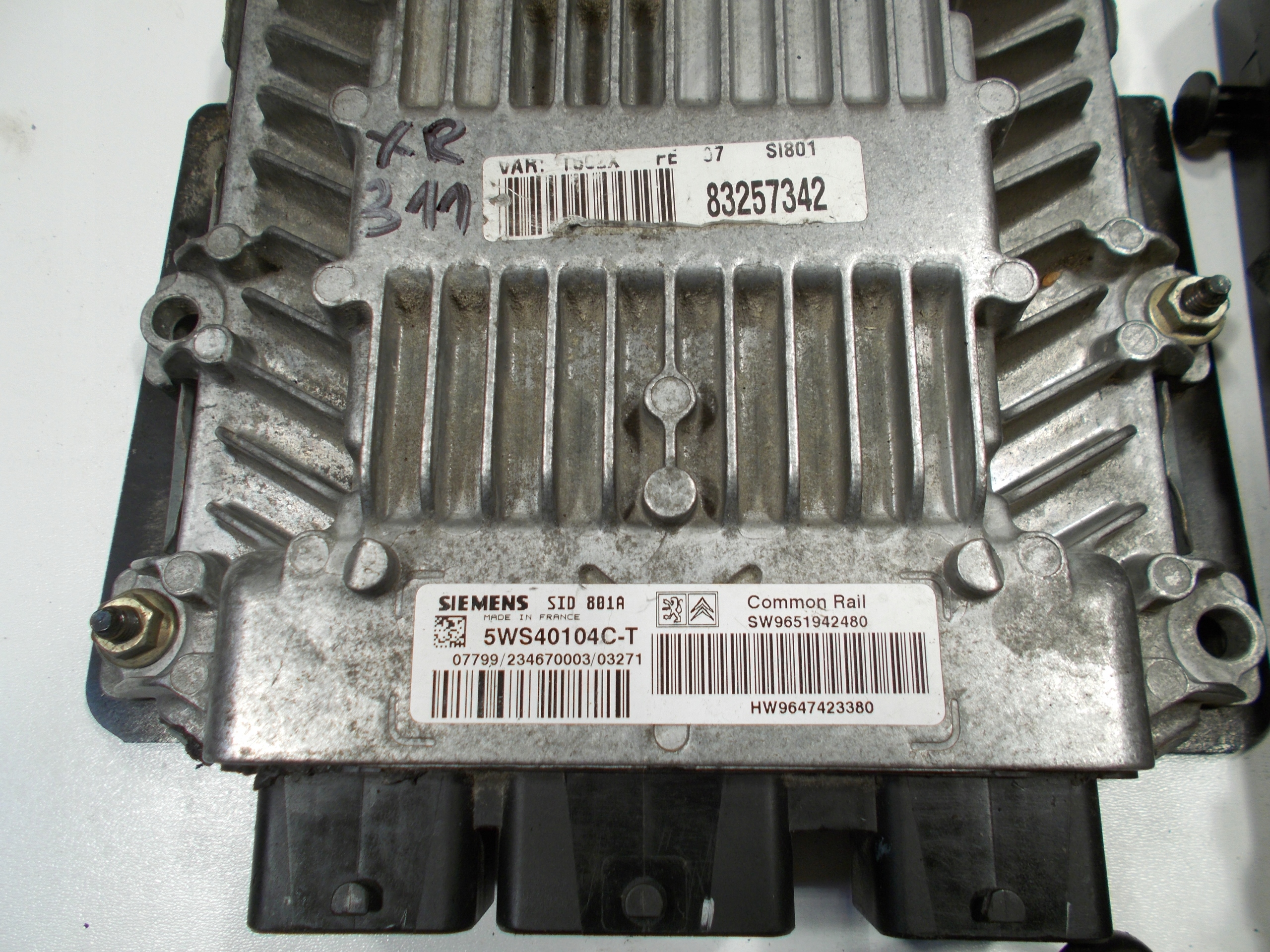 computer Montaggio STARTOWY IMMO 307 2.0 HDI 5WS40104C-T 9651942480