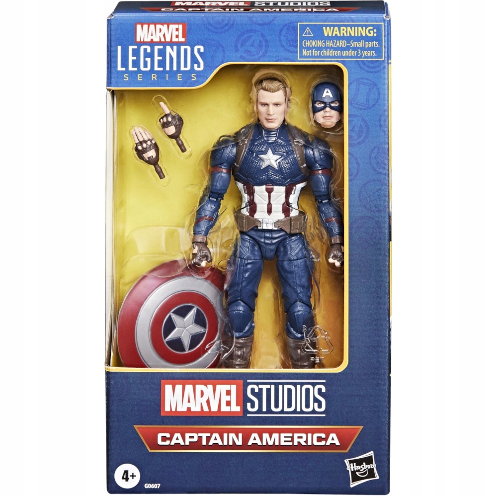 Marvel Legends Captain America Originální Pohyblivá Figurka Kapitána Ameriky