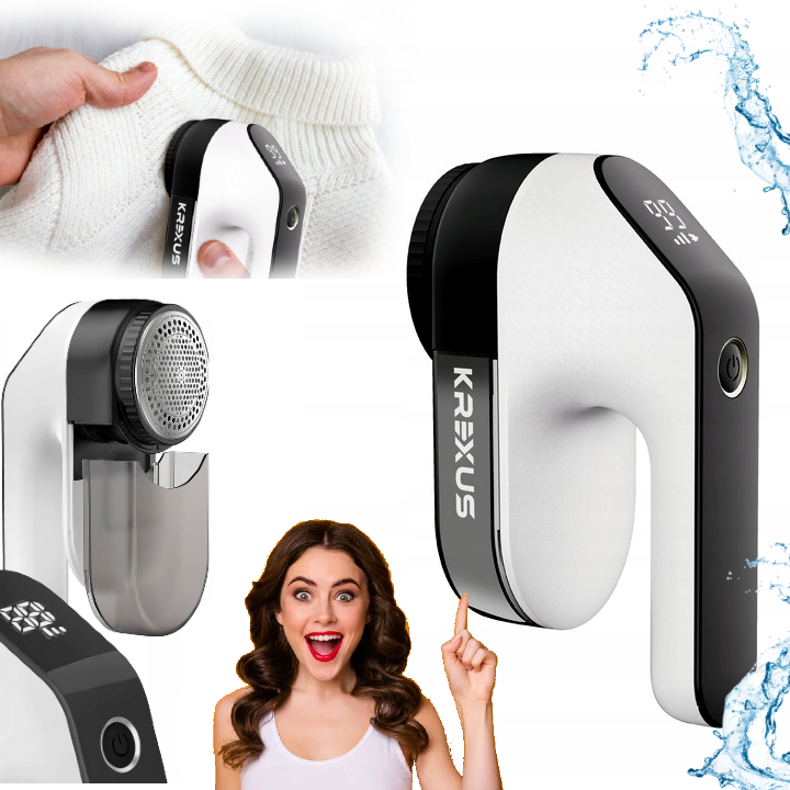 Najlepsza Maszynka do Ubrań Swetrów Tapicerki Bezprzewodowa Mocna 6 ostrzy Wysokość produktu 1 cm