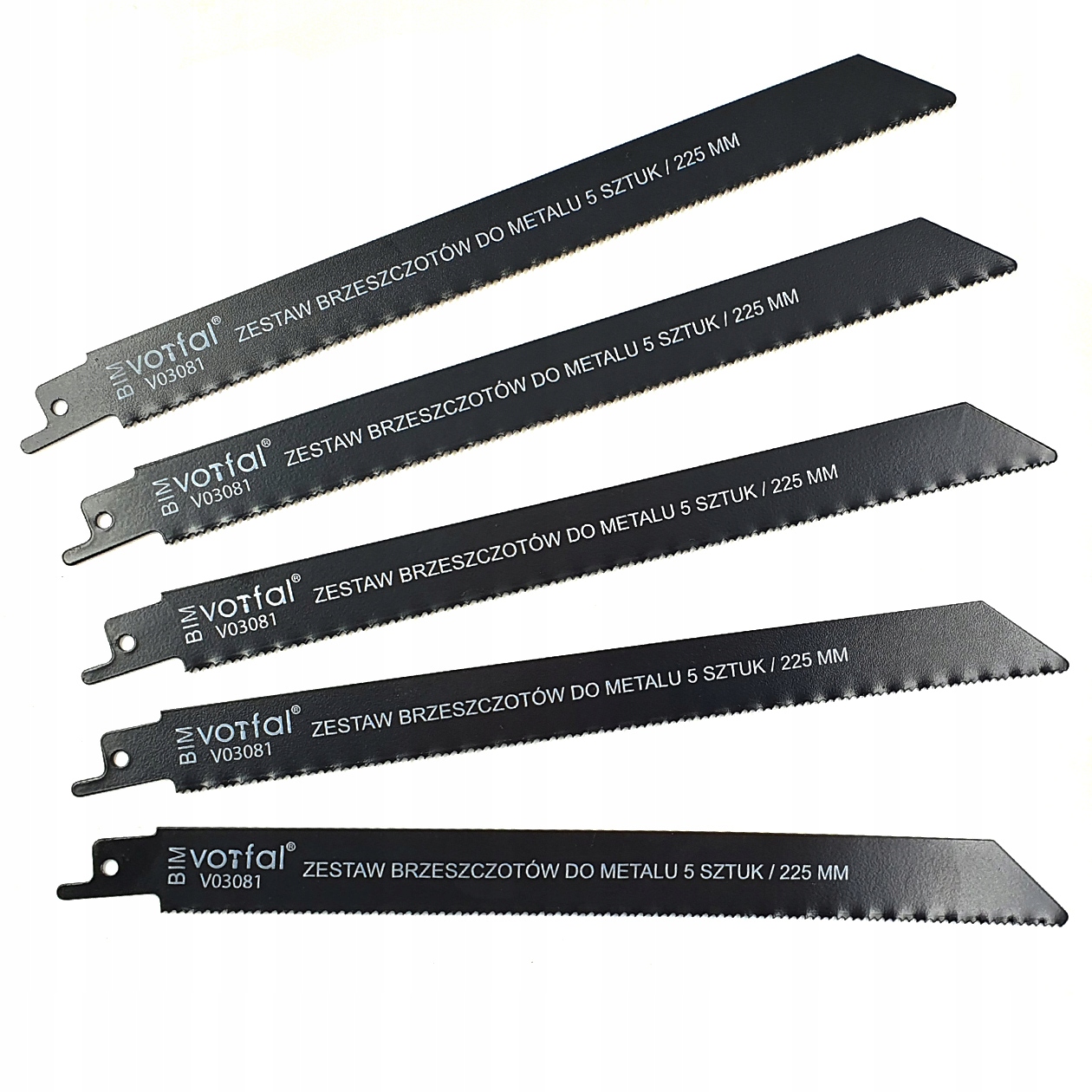 

Brzeszczot Piły Szablastej Lisicy Metal 5EL 225MM