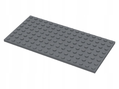 

Lego 92438 Płytka 8x16 Ciemno Szara Nowa (17g)