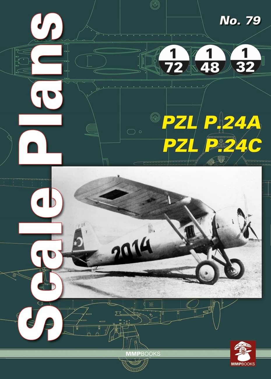 Scale Plans No. 79 - PZL P.24A & PZL P.24C
