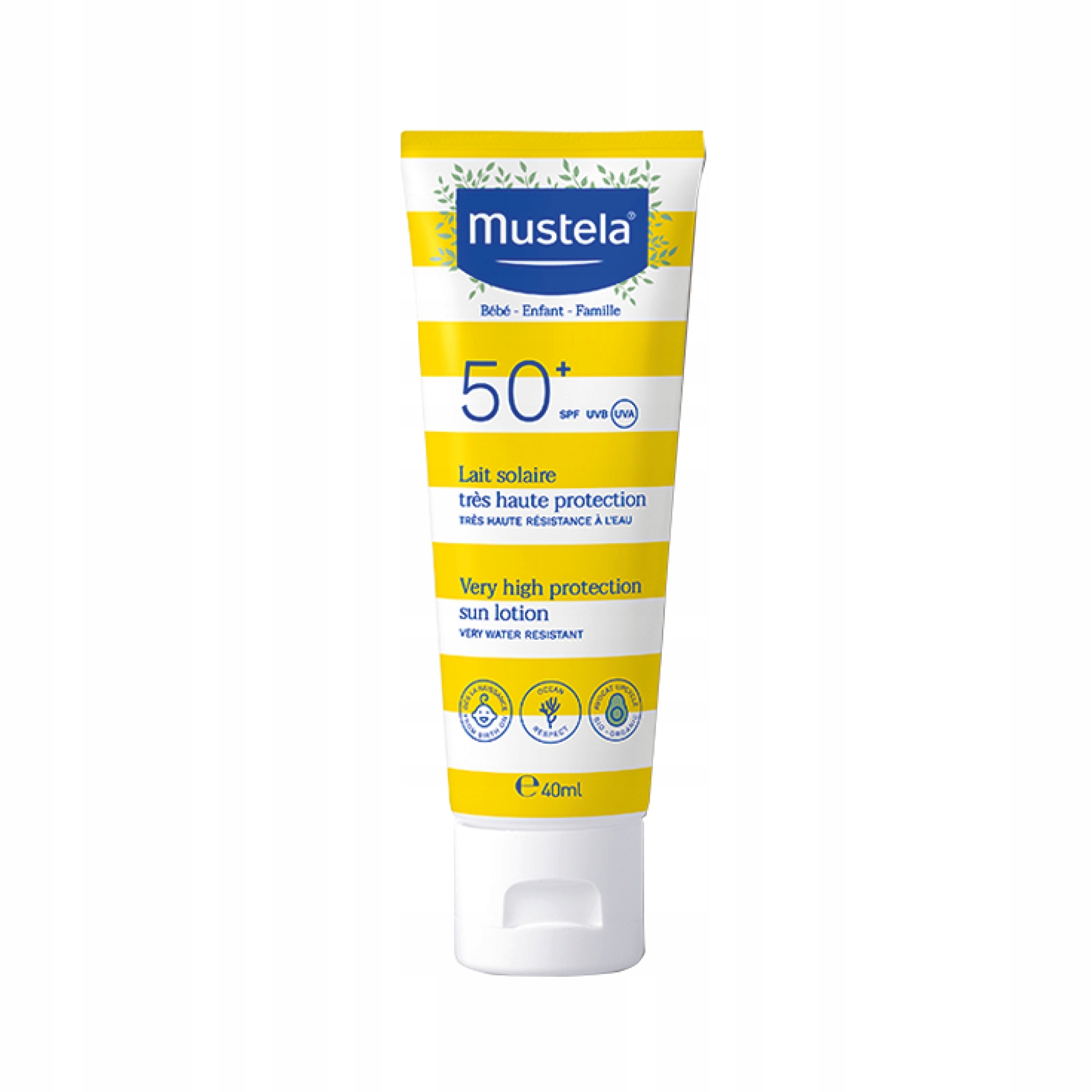 

Mustela Mleczko przeciwsłoneczne SPF50+ 40ml