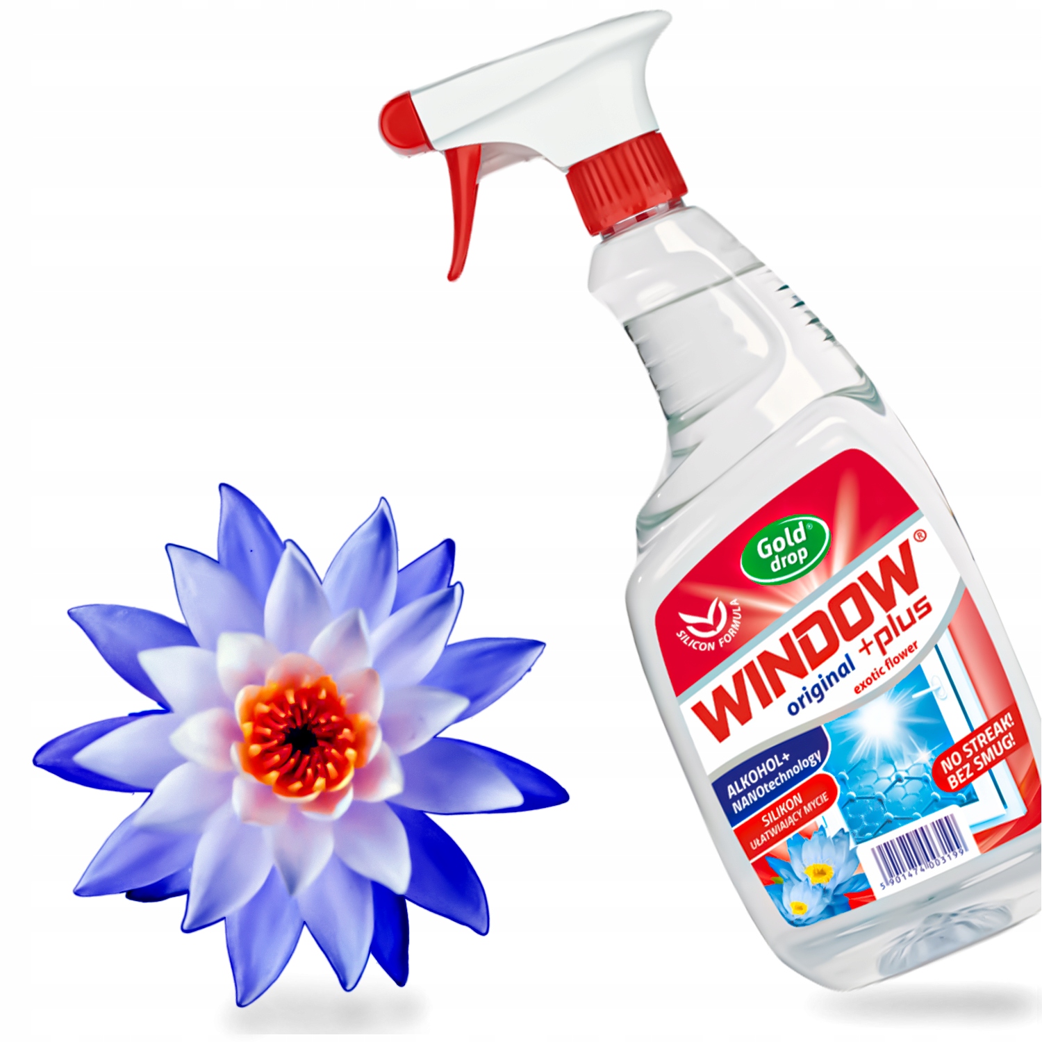 

Płyn do Mycia Szyb Okien Antystatyczny Alkohol