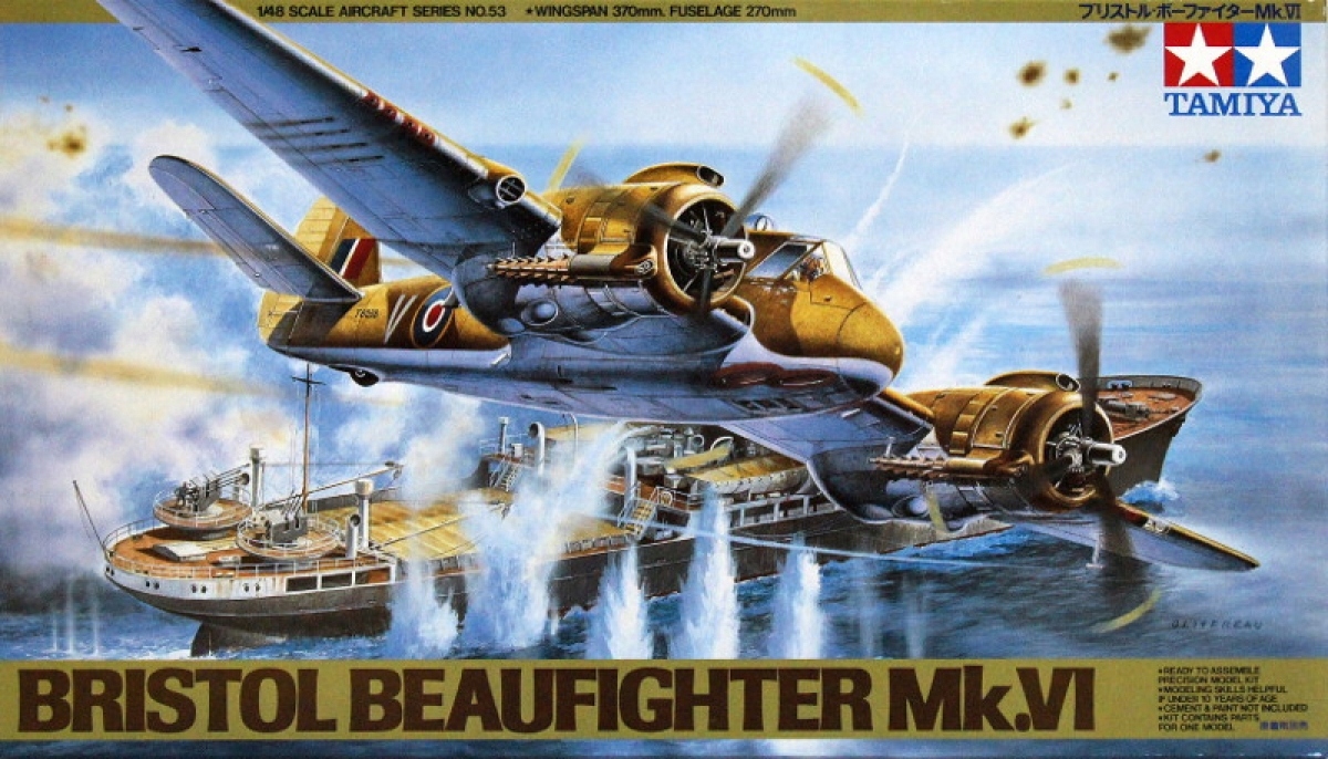 1:48 Samolot Bristol Beaufighter Mk.VI Tamiya 61053