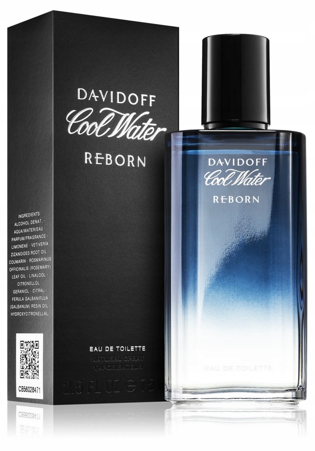Davidoff Cool Water Reborn toaletní voda 75 ml