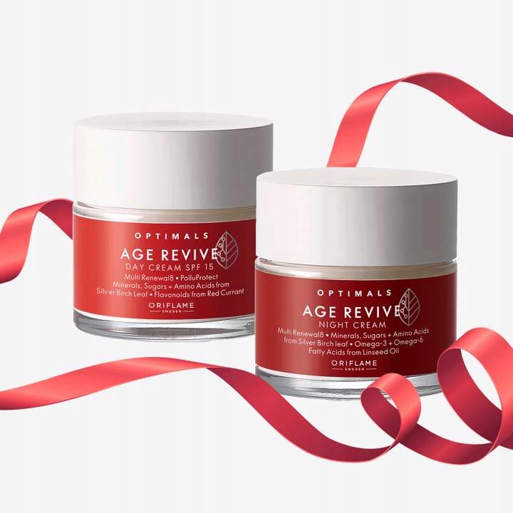 ORIFLAME Zestaw Optimals Age Revive _ Dzień + Noc
