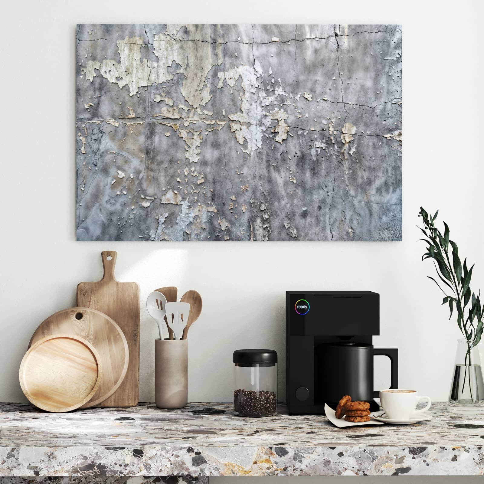Magnetická tabule Odlupující se se Stěna 90 × 60 cm