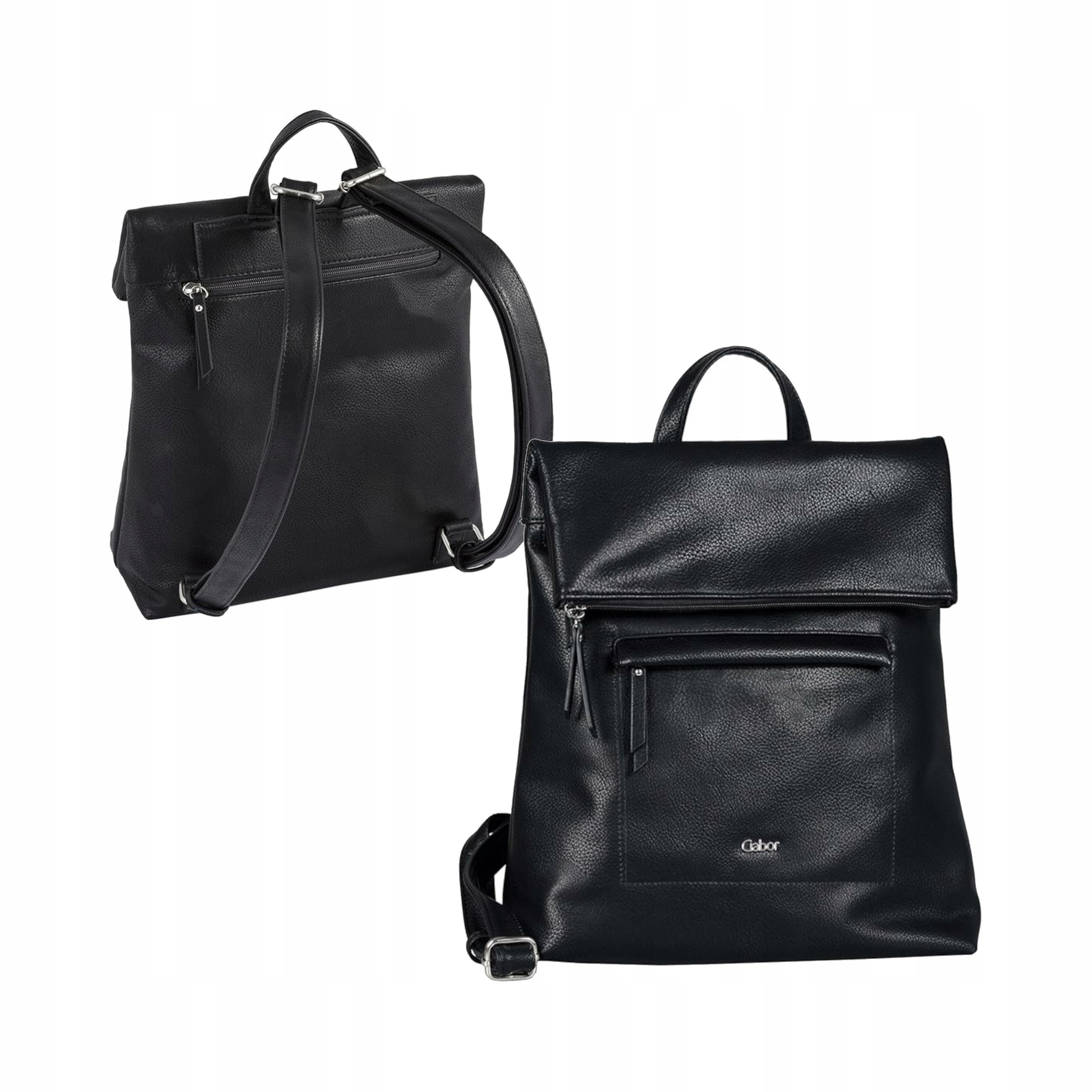 Gabor Bags Mina Batoh Dámský Černý 13 L Umělá Kůže Zadní Kapsa Lehká