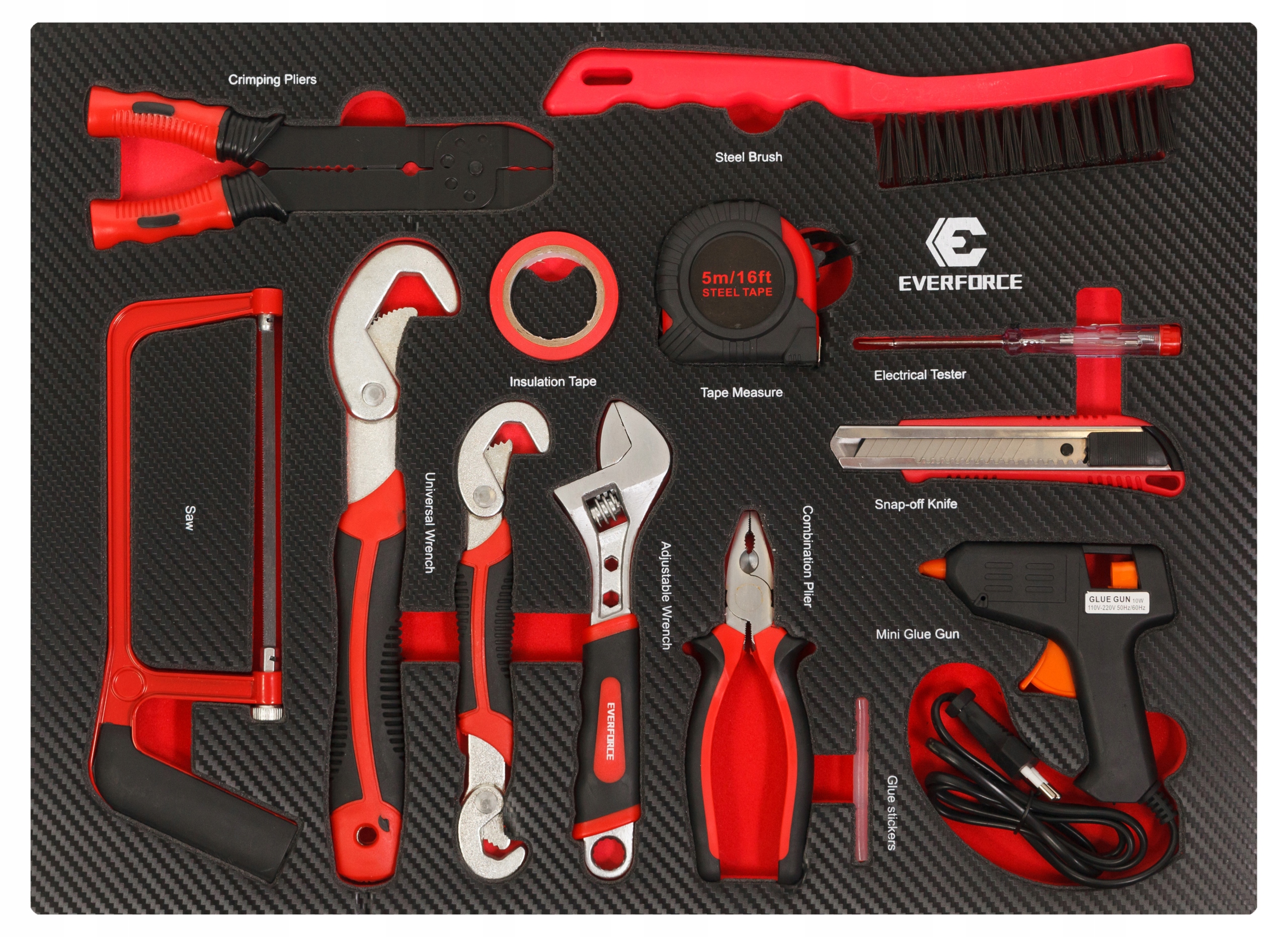 WKLAD DO WOZKA ZESTAW NARZEDZI 13 SZT