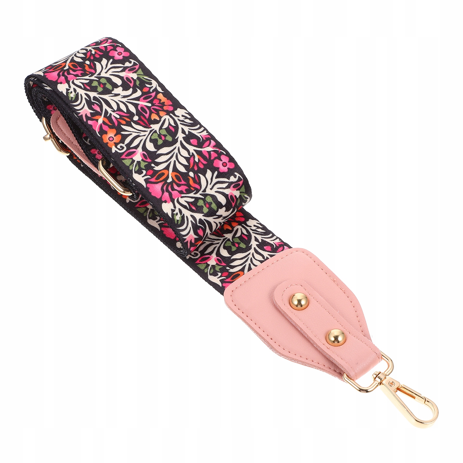 REGULOWANY PASEK DO TOREBKI, KOLOROWY, WYKONANY Z RÓŻNYCH MATERIAŁÓW