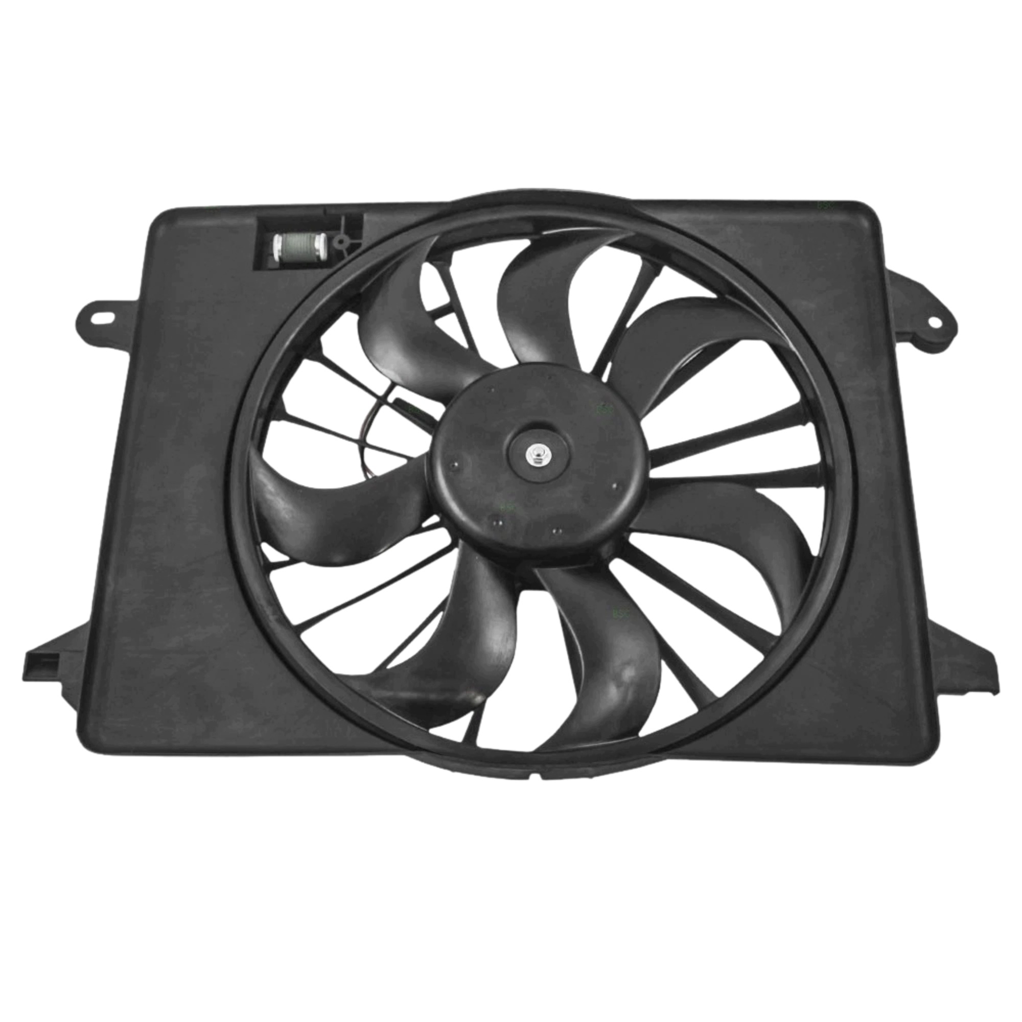 Chrysler Dodge Ventilátor S Krytem A Držákem, 3 Kolíky 24E123V1S