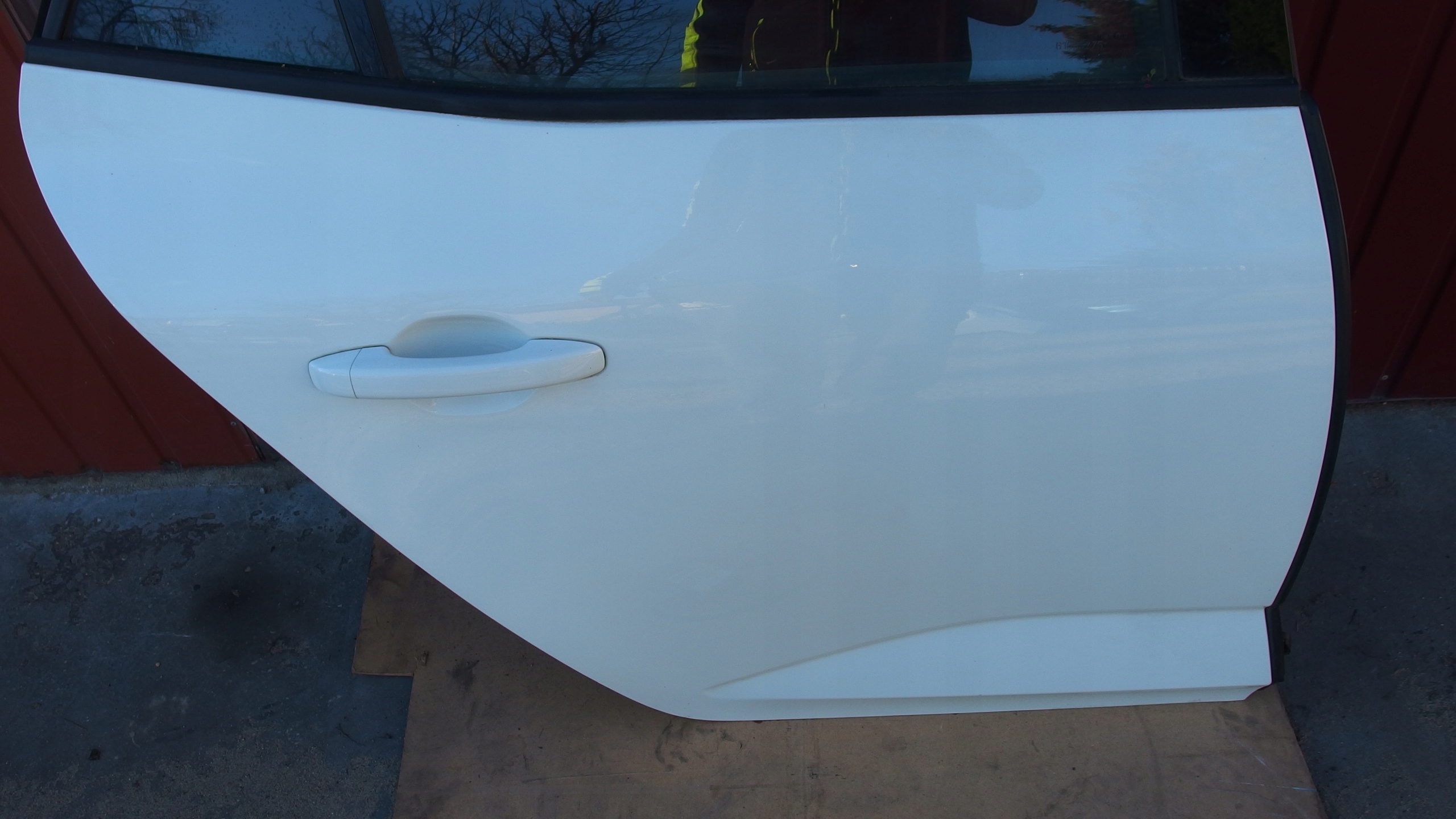 RENAULT MEGANE IV DRZWI PRAWY TYŁ HATCHBACK OV369 Kolor biały