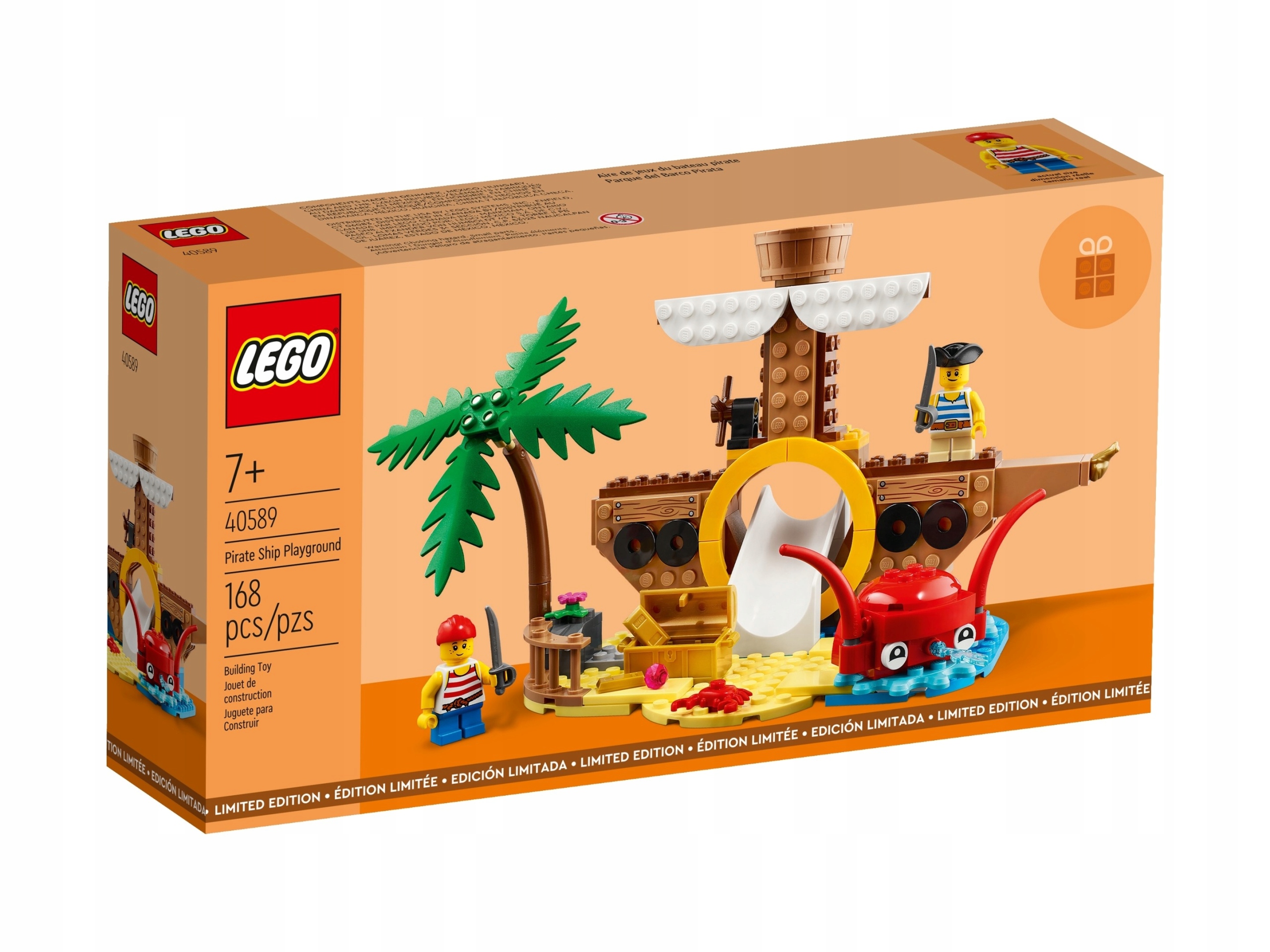 Lego 40589 Dětské hřiště s pirátskou lodí Nové