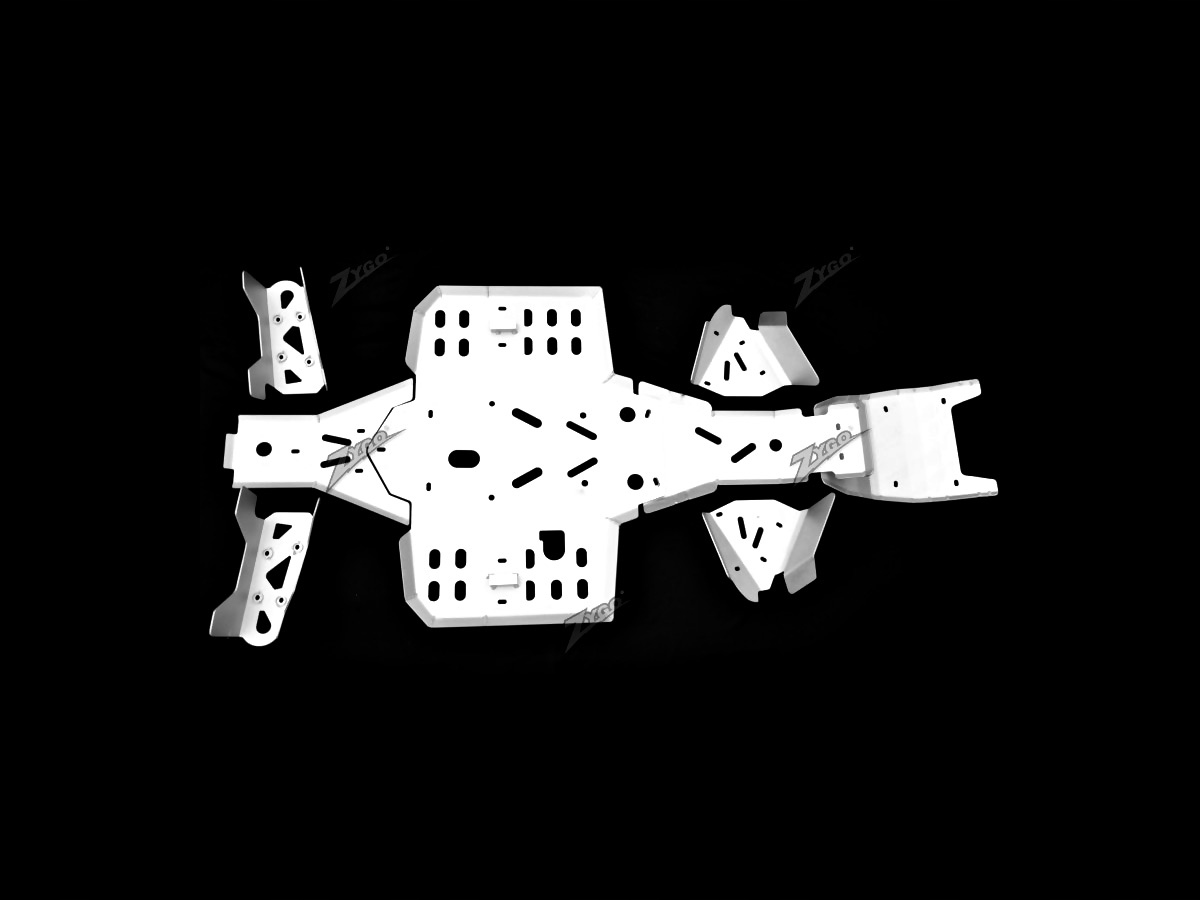 АЛЮМИНИЕВЫЕ КОЖУХИ ШАССИ HONDA RINCON 650/680