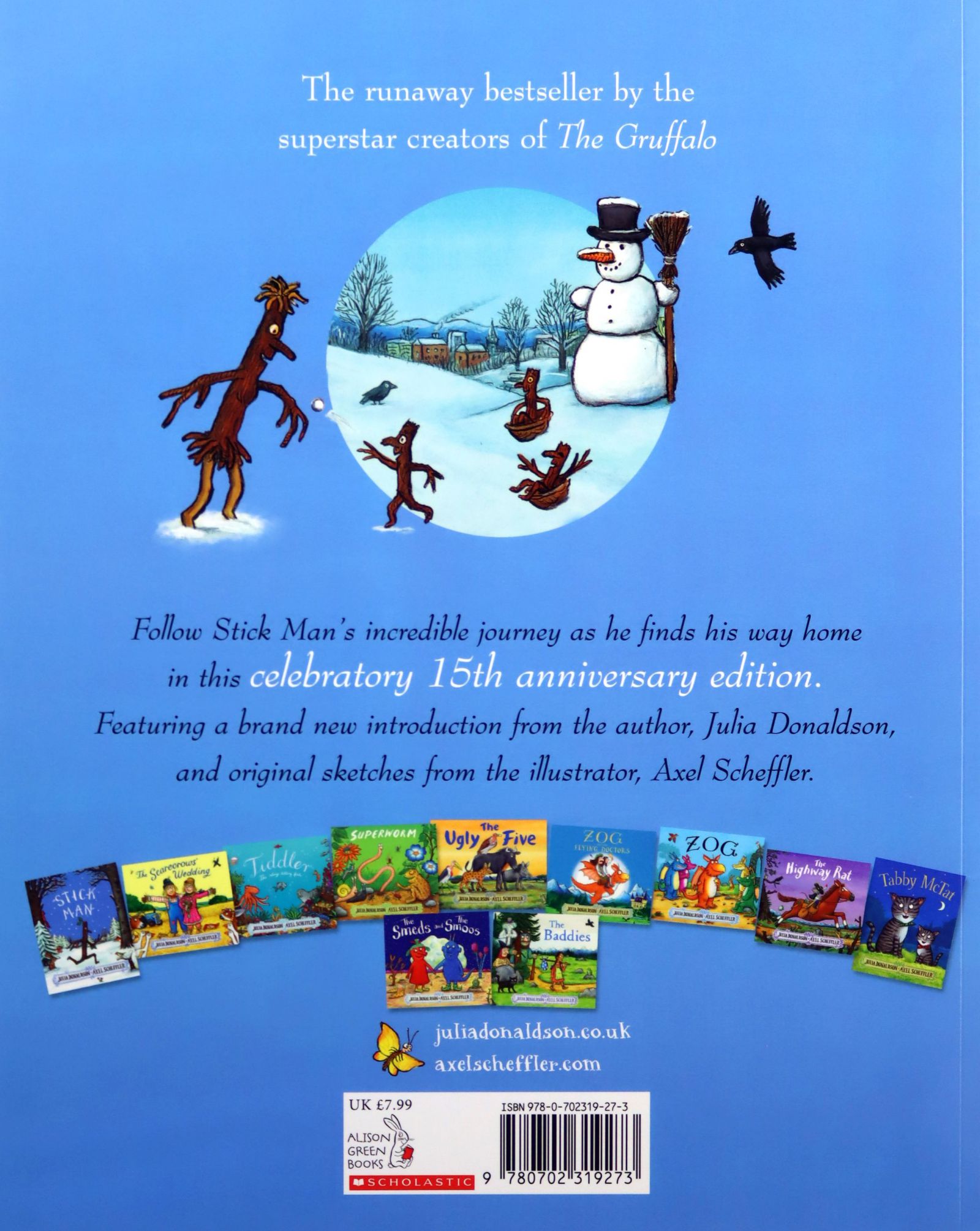 STICK MAN 15TH ANNIVERSARY EDITION - Julia Donalds Stan opakowania oryginalne