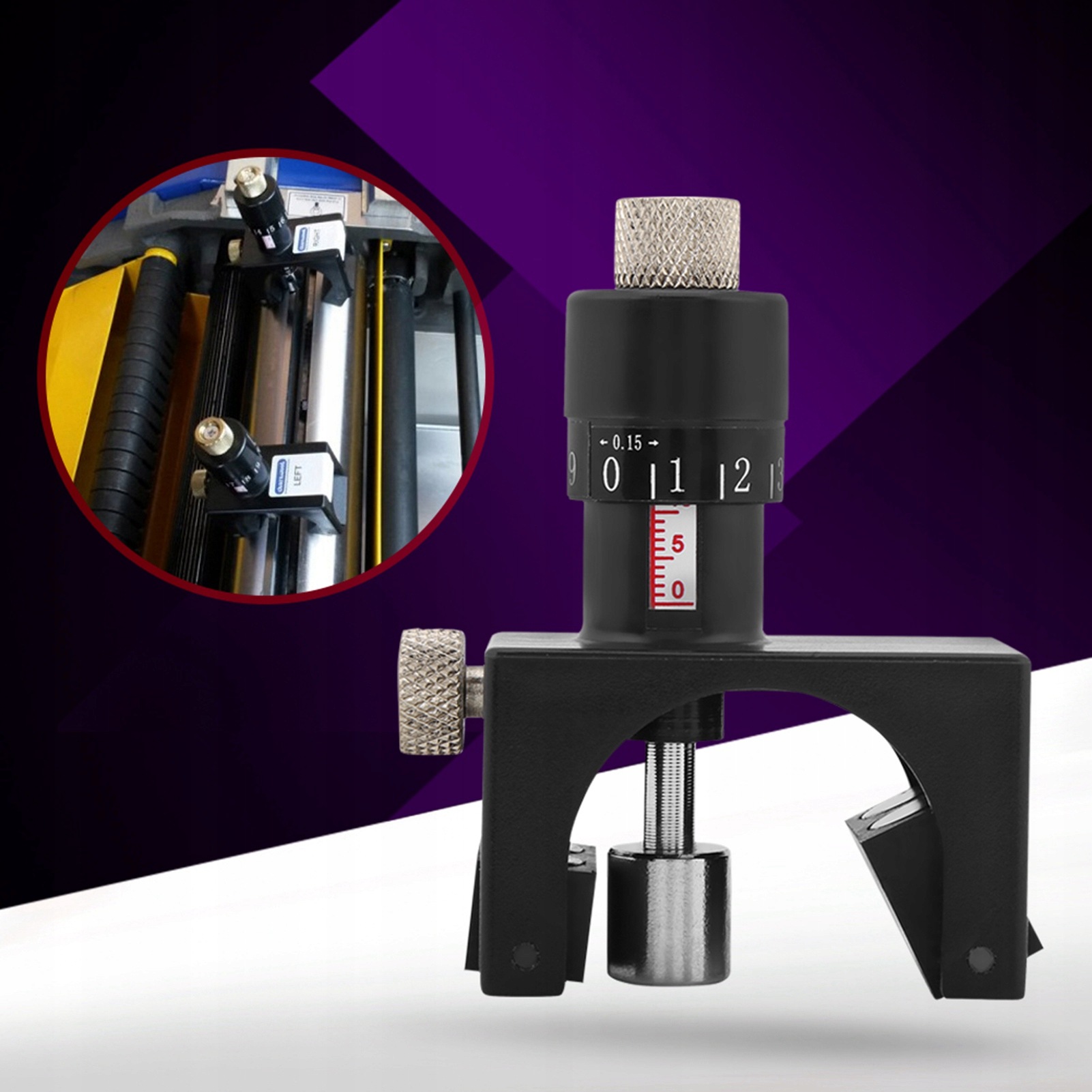 Nástroj Pro Nastavení Nožů Na Hřídeli, Magnetický Hoblík, 2 Ks