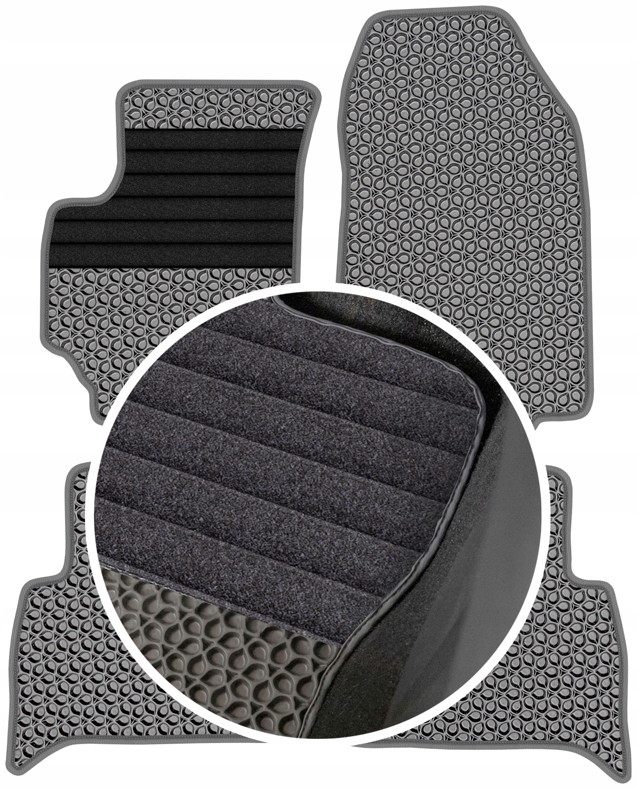 Fiat Croma 2005-2011 Gumové rohože do auta Eva Eternity