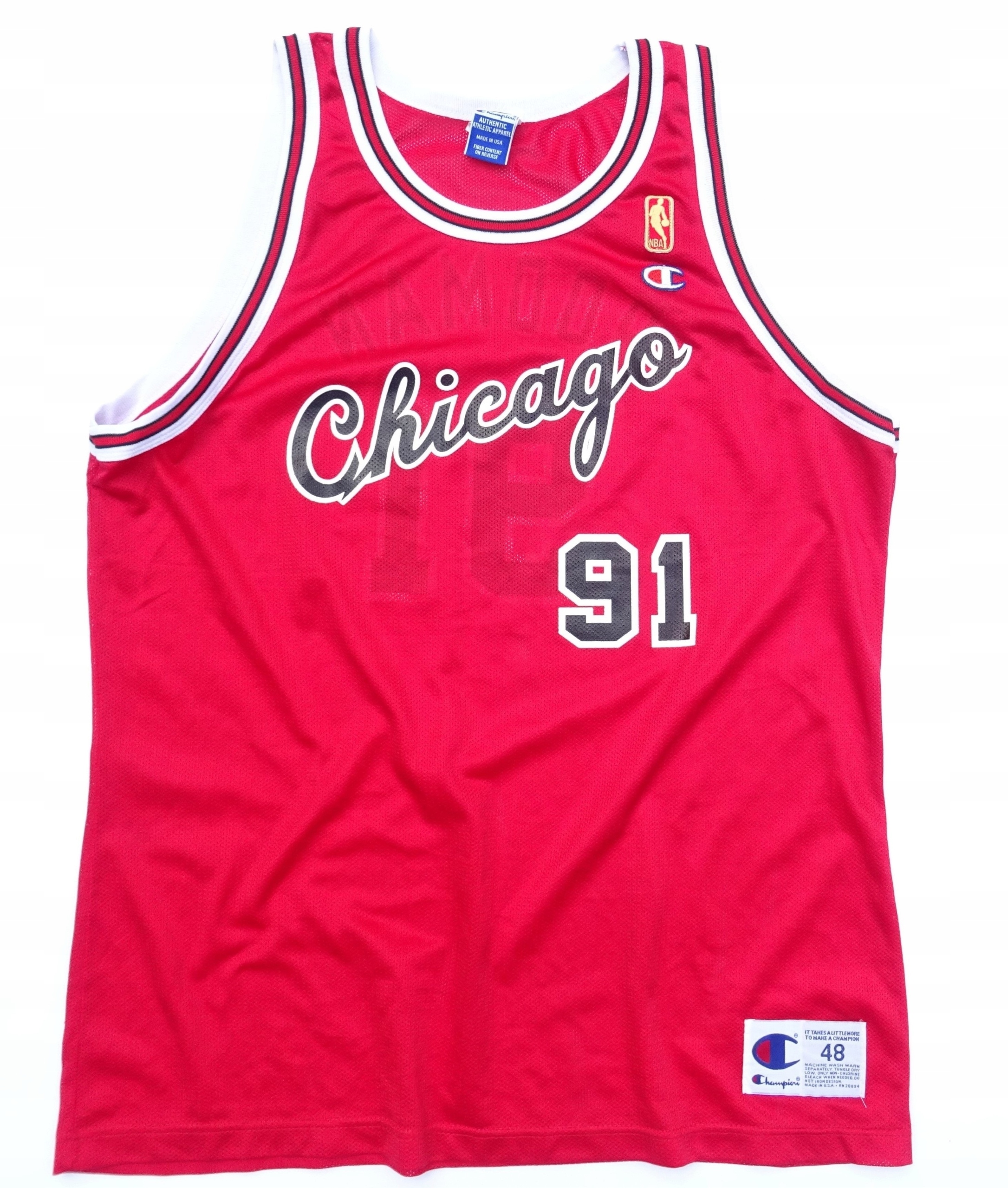 NBA CHICAGO BULLS DENNIS RODMAN KOSZULKA MISTRZÓW