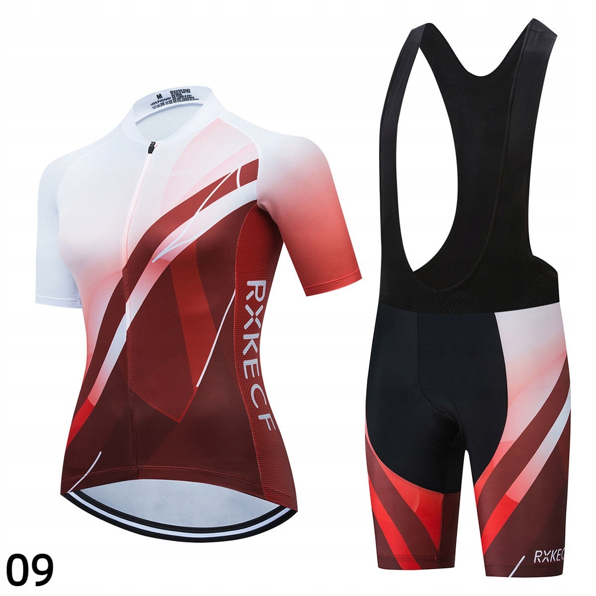 STRÓJ ROWEROWY DAMSKI KOLARSKI ODZIEŻ SPORTOWA Płeć kobieta