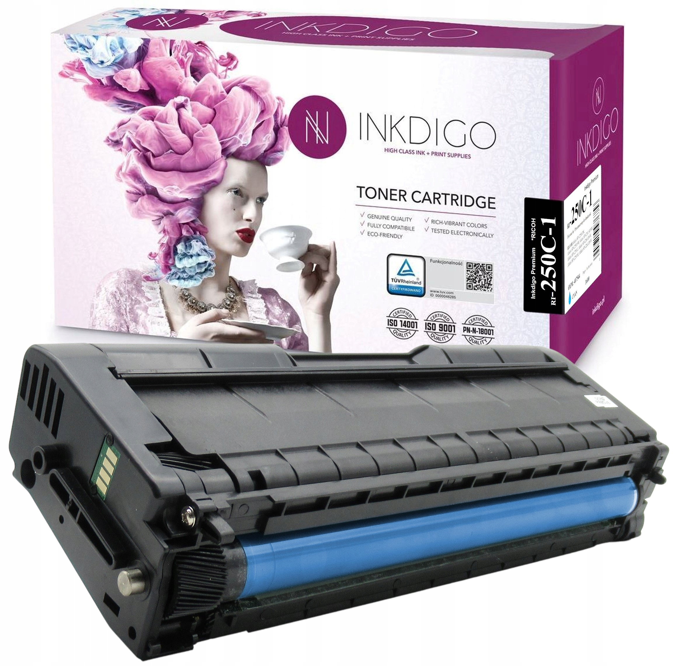 Náhradní toner 407544 pro Ricoh Aficio Spc 250 260