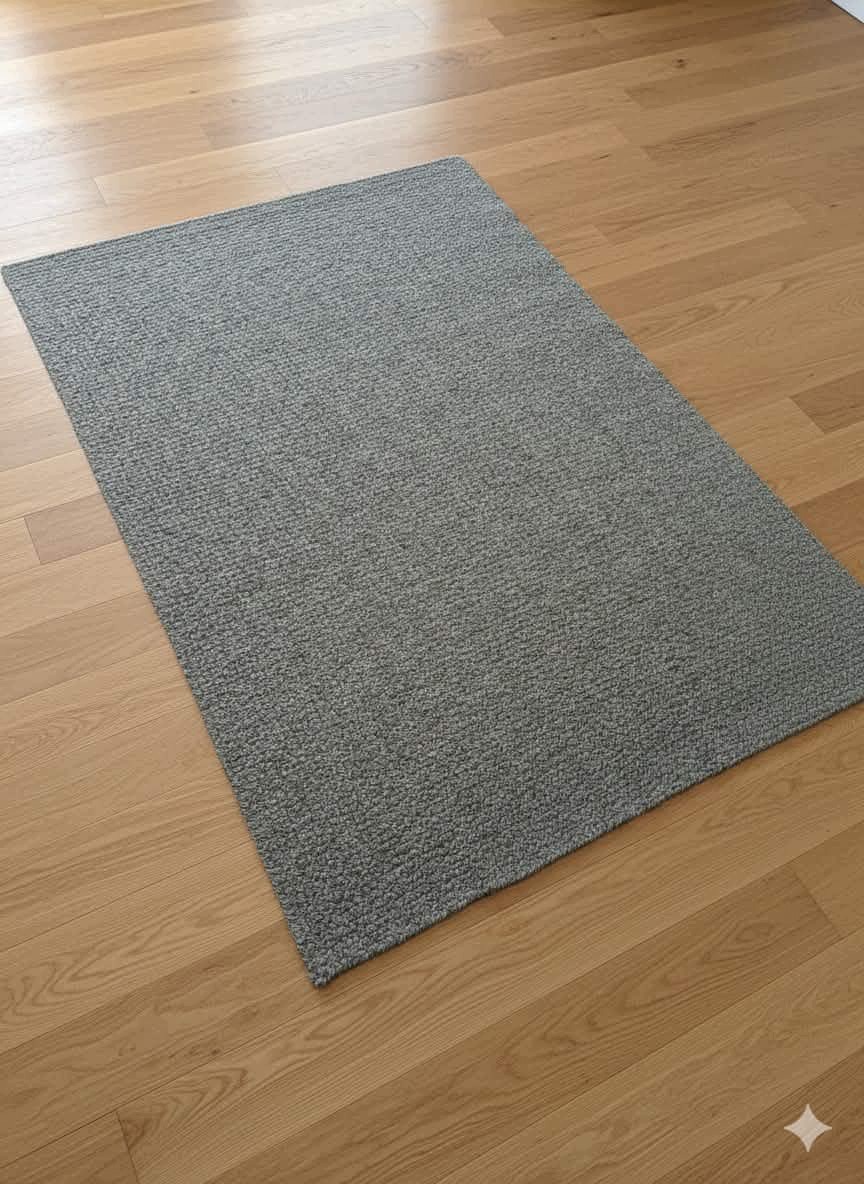 Moderný Koberec 160x230 Šedá Tkaná Ploska Do Obývačky A Spálne