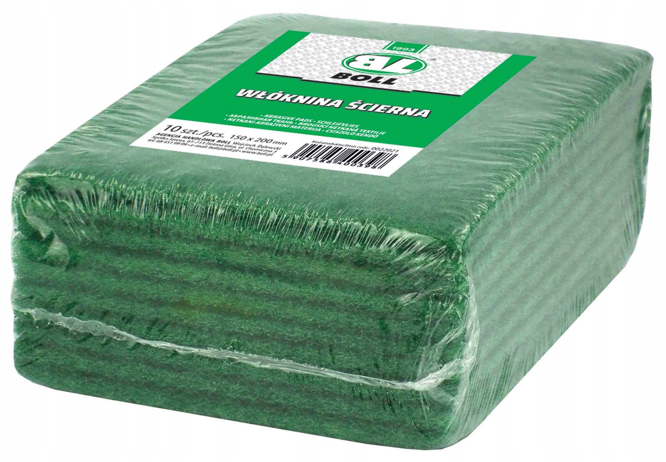 BOLL - нетканая абразивная ткань FINE 15 X 20cm P280