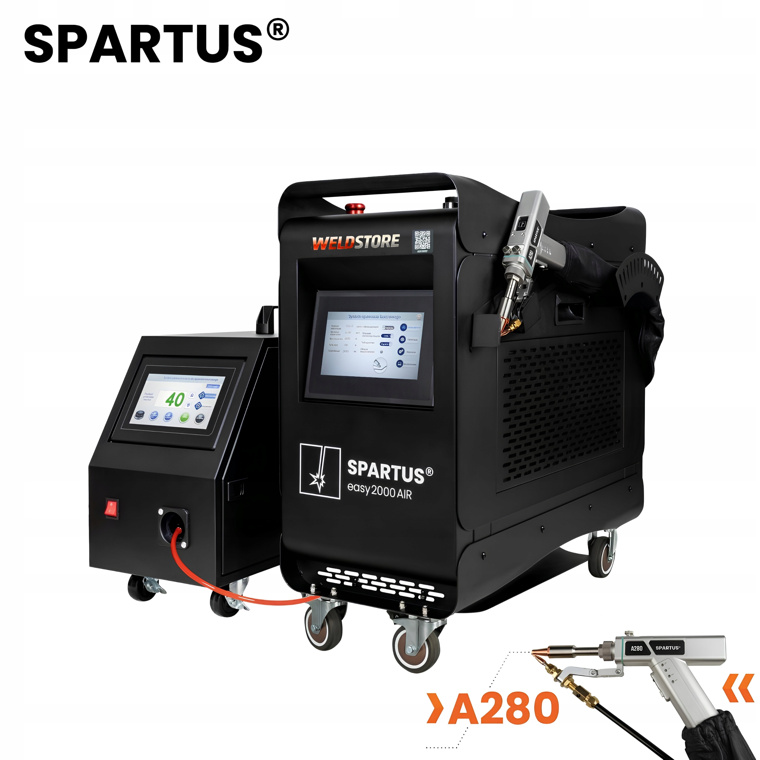 Laserová svářečka Spartus Easy 2000AIR s podavačem drátu