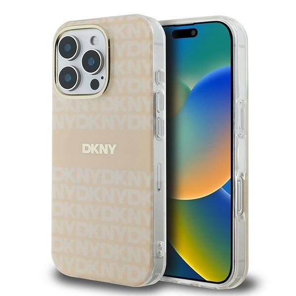 Dkny DKHMP16XHRHSEP iPhone 16 Pro Max 6.9" różowy/pink hardcase Repeat