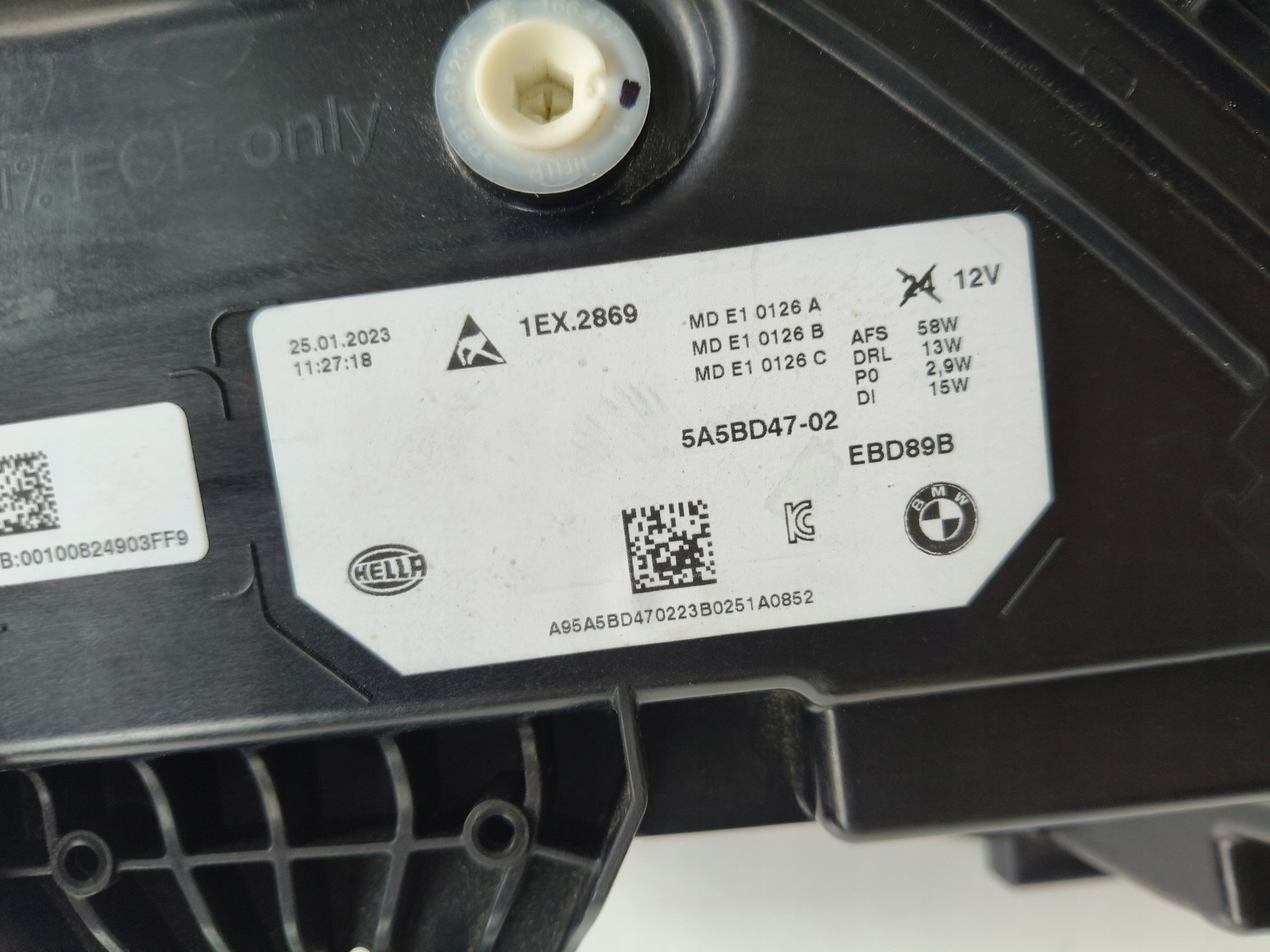 light left REFLEKTOR BMW X1 U11 22- FULL LED