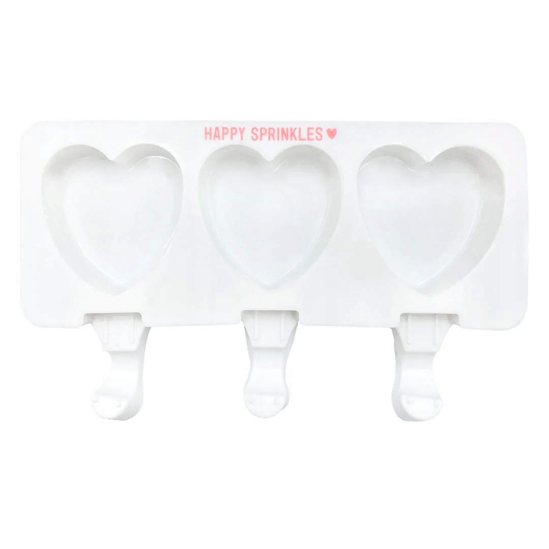 

Forma silikonowa do lodów Heart Cakesicle, 3 szt